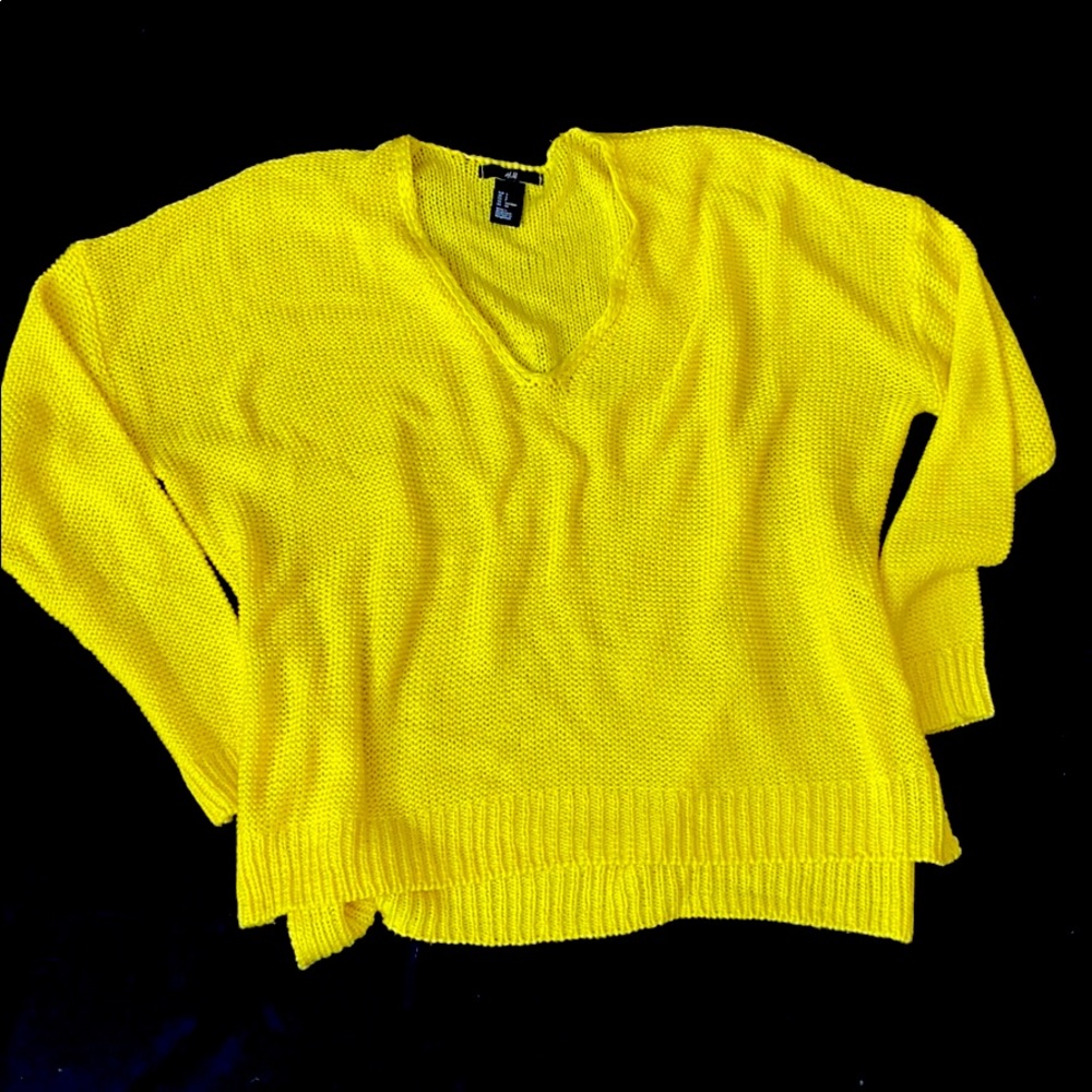 Loose knit sweater